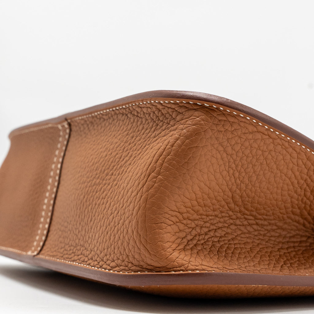 HERMES HALZAN 25 CLEMENCE GOLD SHW