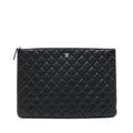 CHANEL CAVIAR POUCH BLACK SHW
