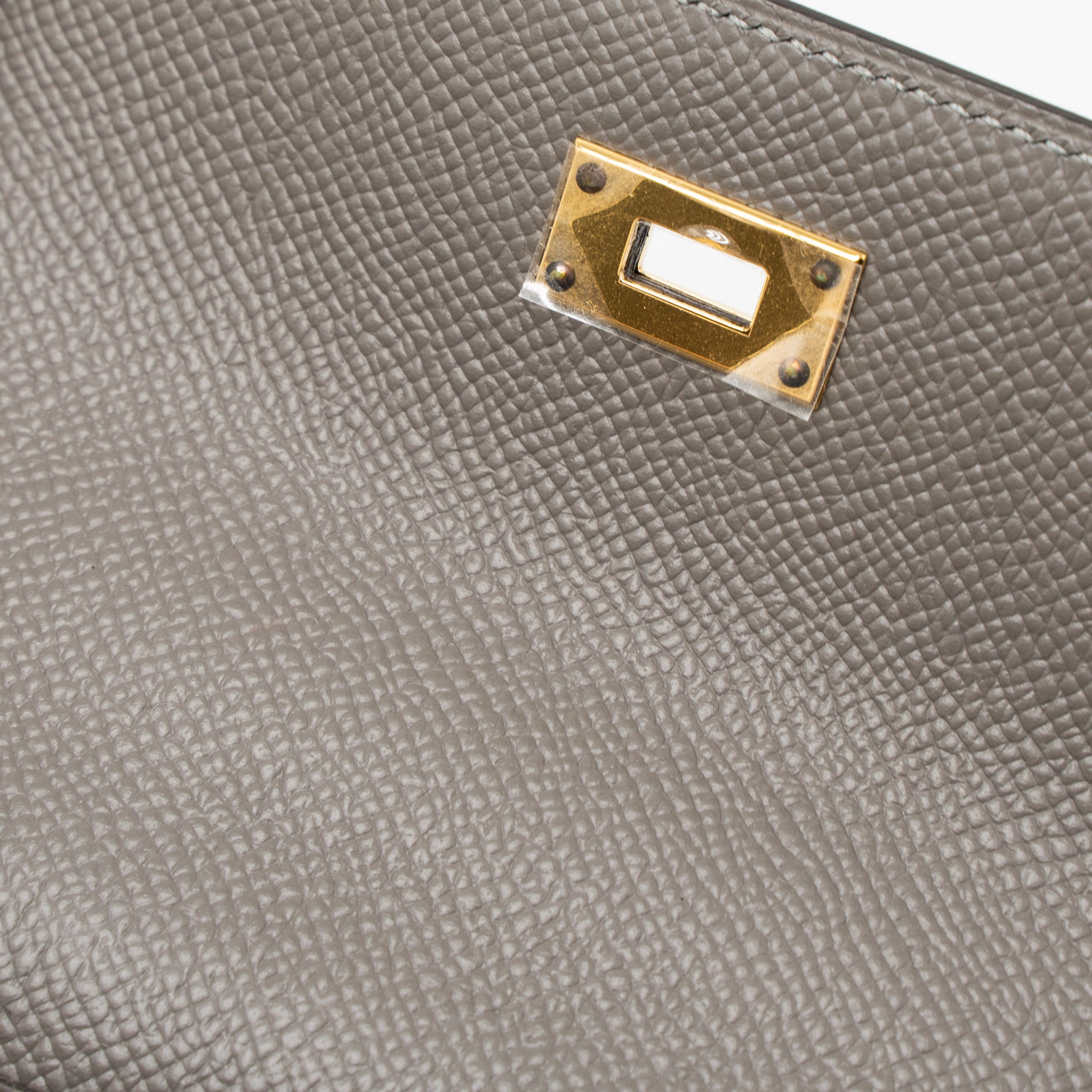 HERMES KELLY TO GO EPSOM GRIS MEYER GHW