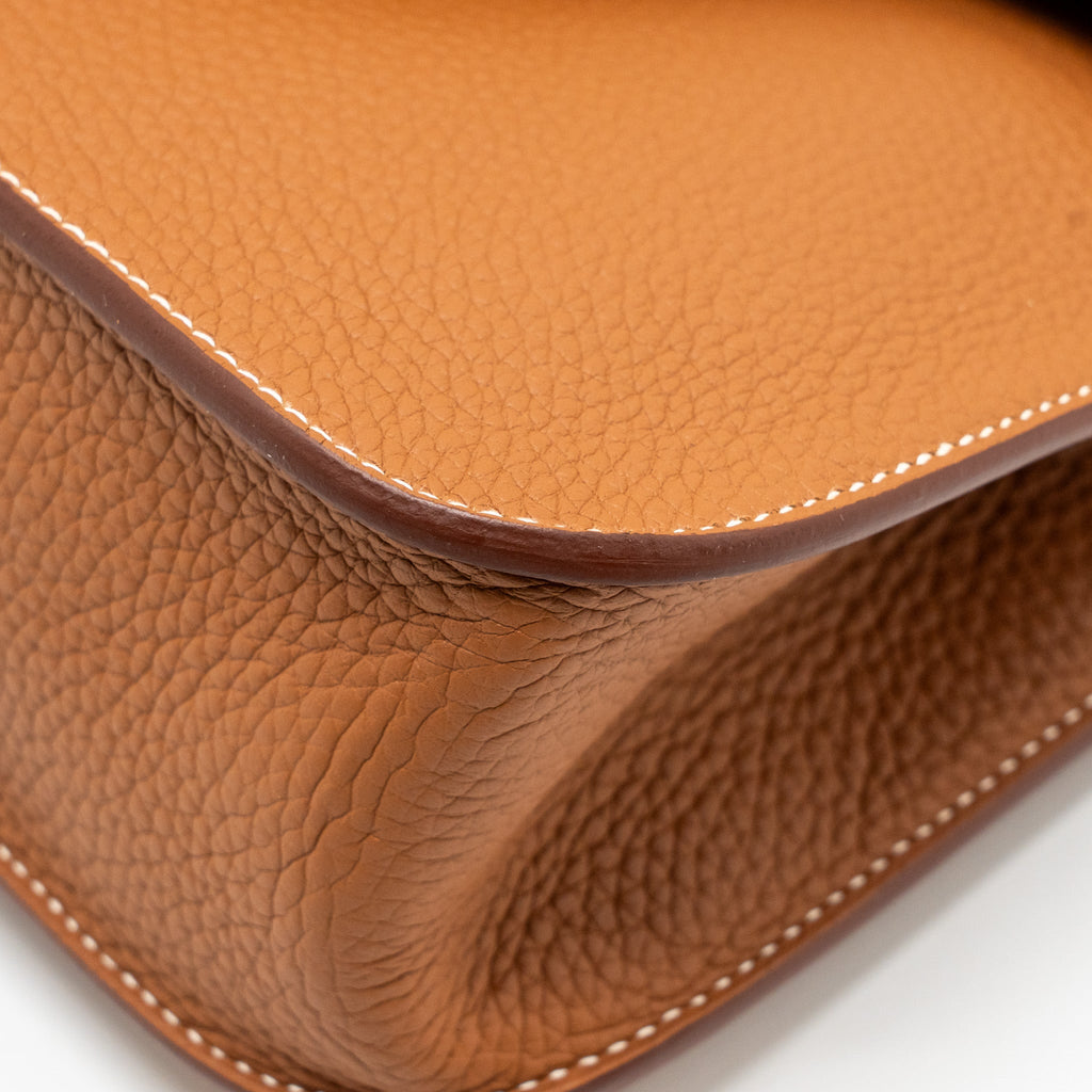 HERMES HALZAN 25 CLEMENCE GOLD SHW