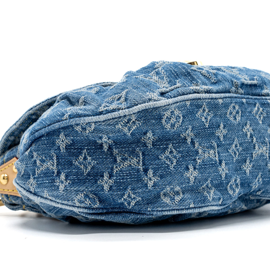LOUIS VUITTON SUNSET BAG DENIM BLUE GHW (NEW VERSION)