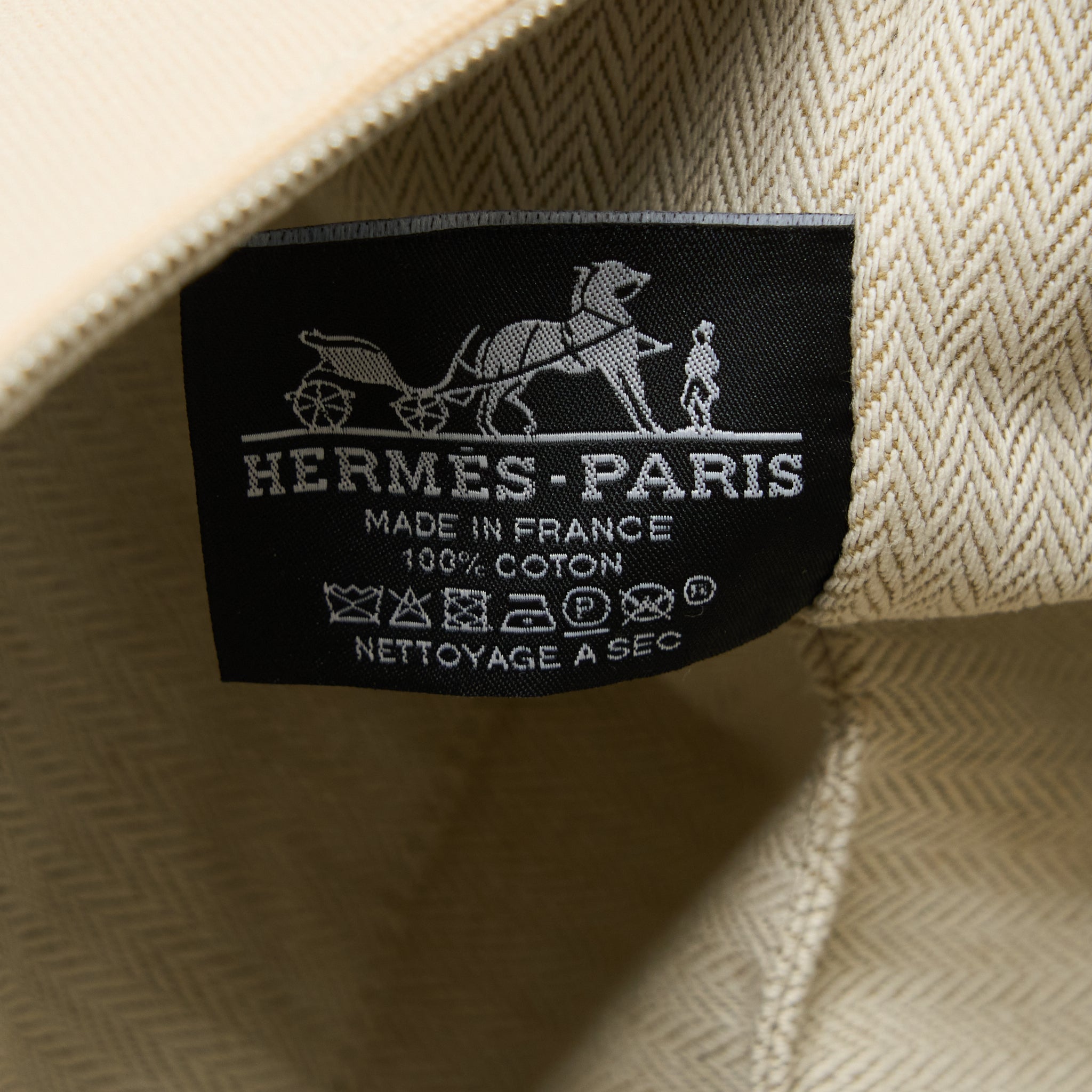 HERMES TROUSSE DE TOILETTE BRAD A BRAC PM NATURAL SHW
