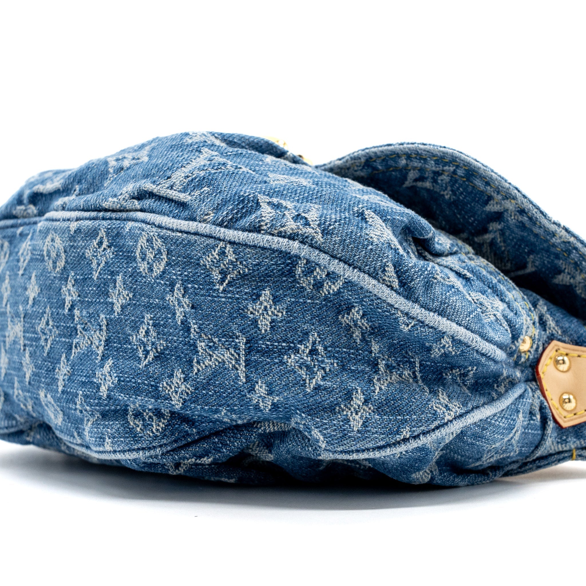 LOUIS VUITTON SUNSET BAG DENIM BLUE GHW (NEW VERSION)