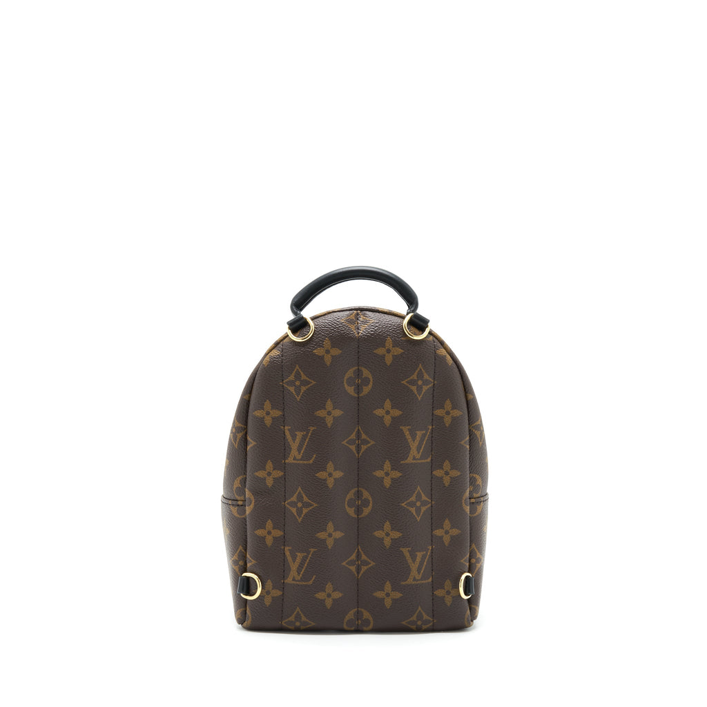 LOUIS VUITTON PALM SPRINGS MINI BACKPACK MONOGRAM CANVAS NEW ZIPPER