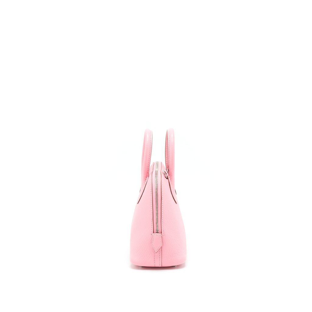 HERMES MINI BOLIDE ROSE CONFETTI CHEVRE MYSORE