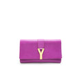 YSL Y CLUTCH PURPLE GHW