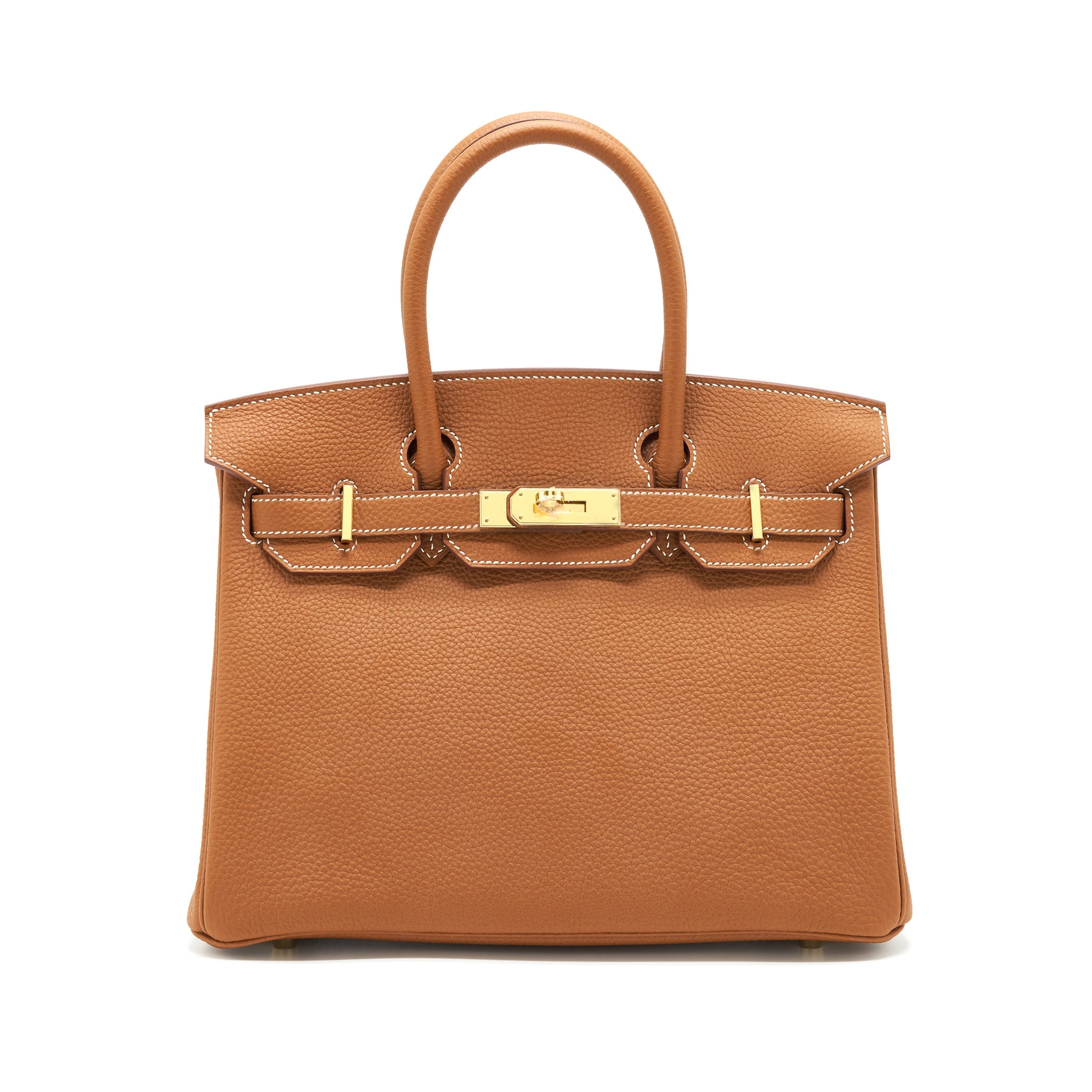 HERMES BIRKIN 30 TOGO 37 GOLD WITH GHW