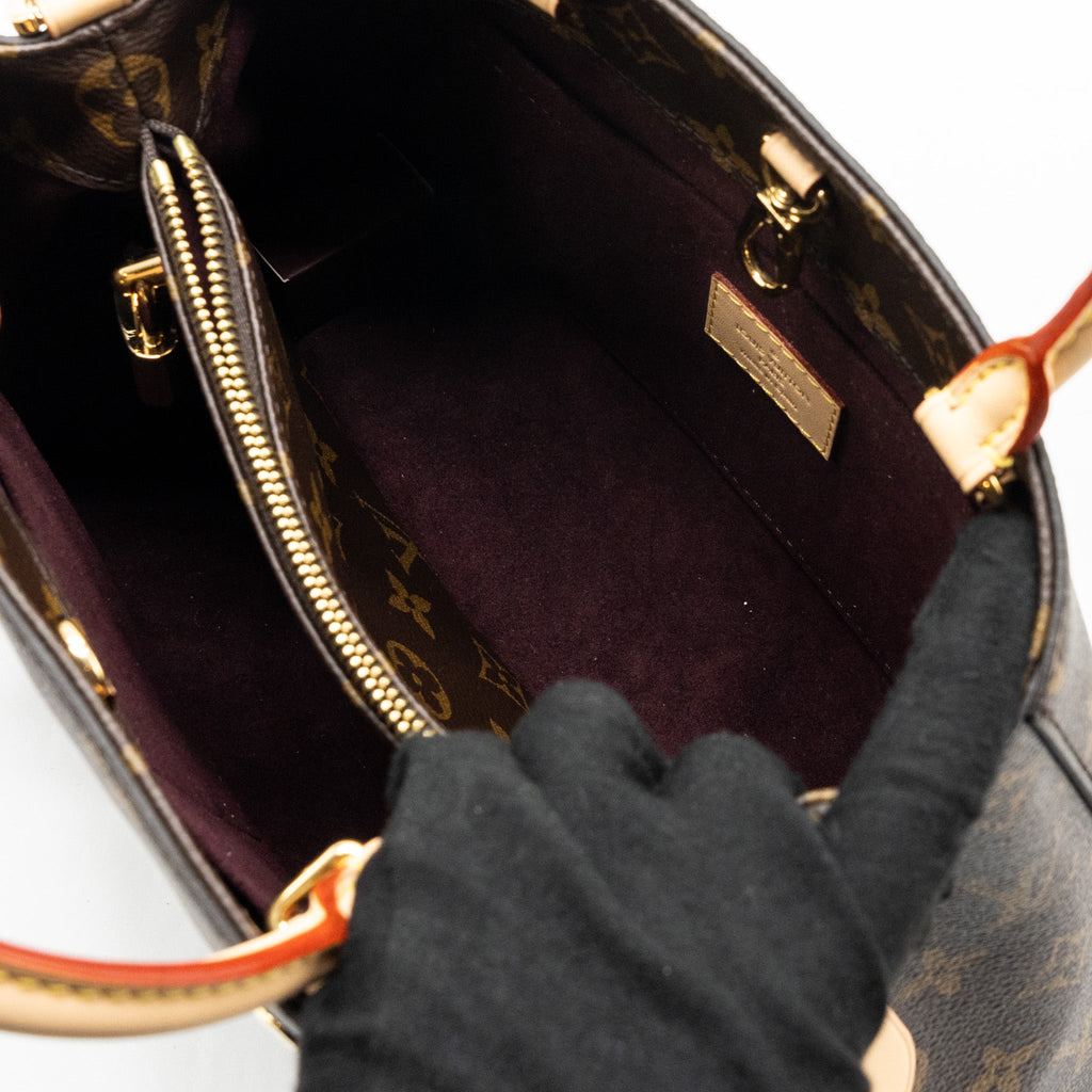 LOUIS VUITTON MONTAIGNE BB MONOGRAM CANVAS GHW