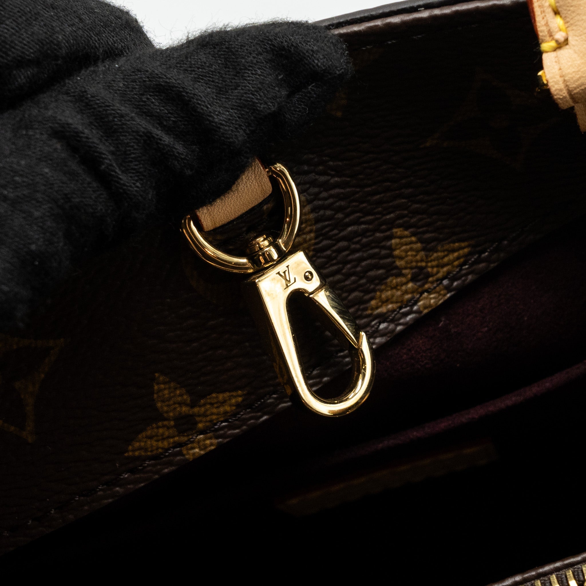 LOUIS VUITTON MONTAIGNE BB MONOGRAM CANVAS GHW