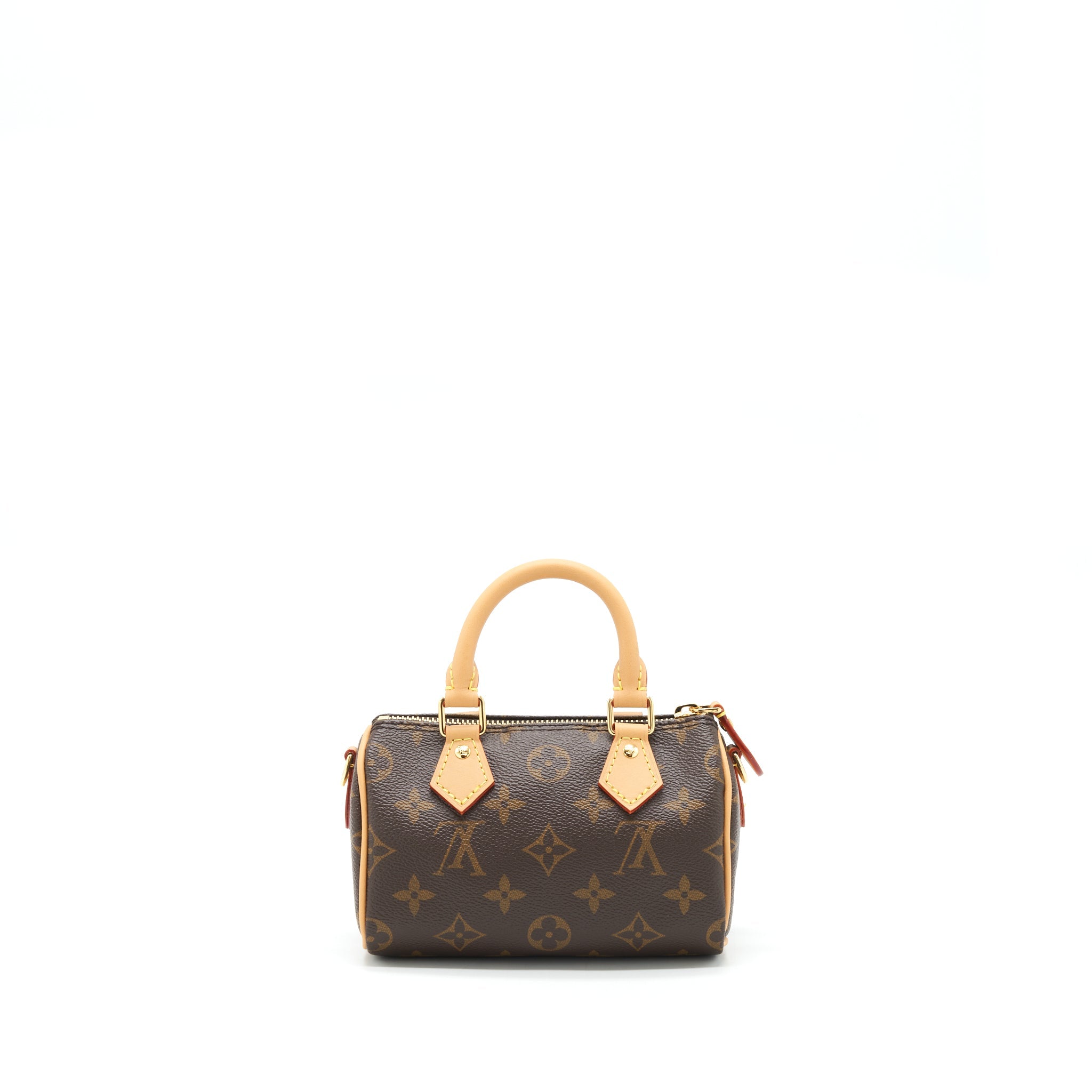 LOUIS VUITTON NANO SPEEDY NEW VERSION MONOGRAM CANVAS GHW