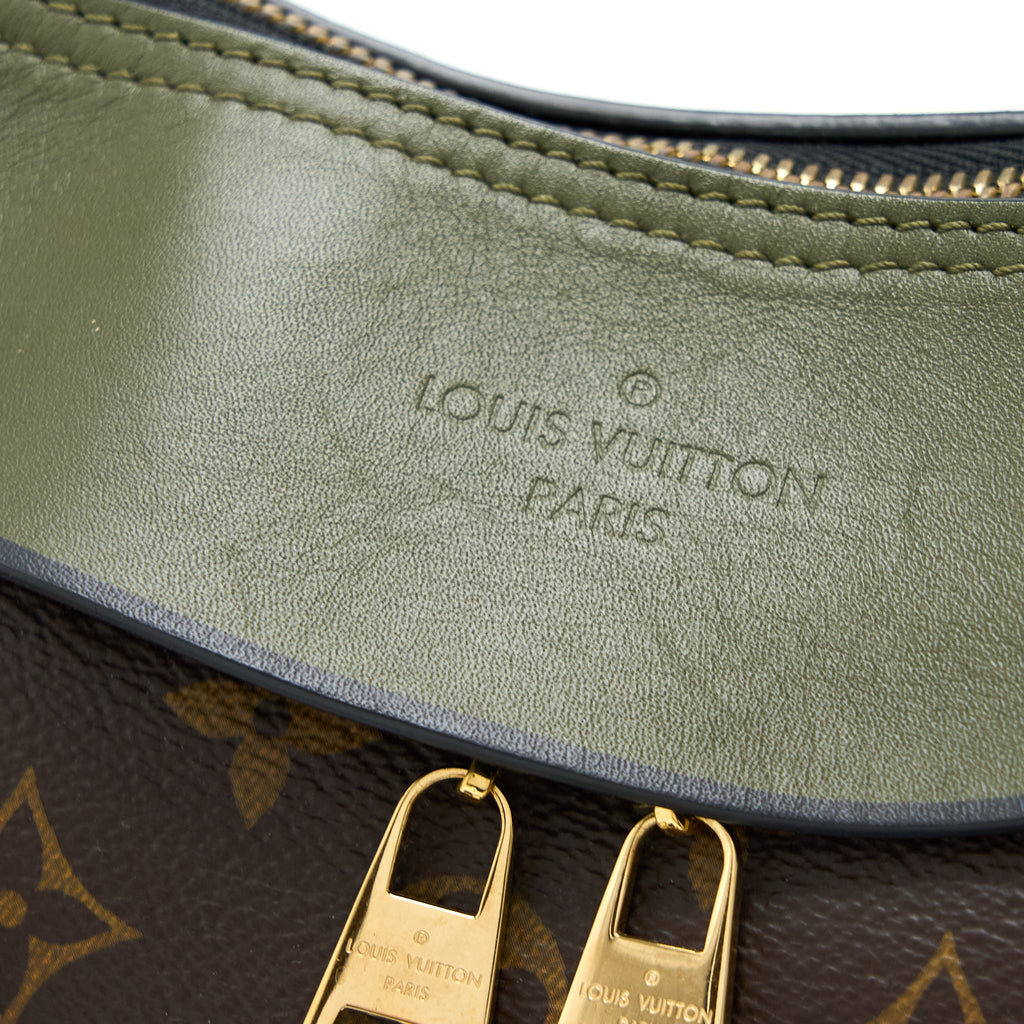 LOUIS VUITTON TUILERIES BAG MONOGRAM CANVAS GREEN/RED GHW
