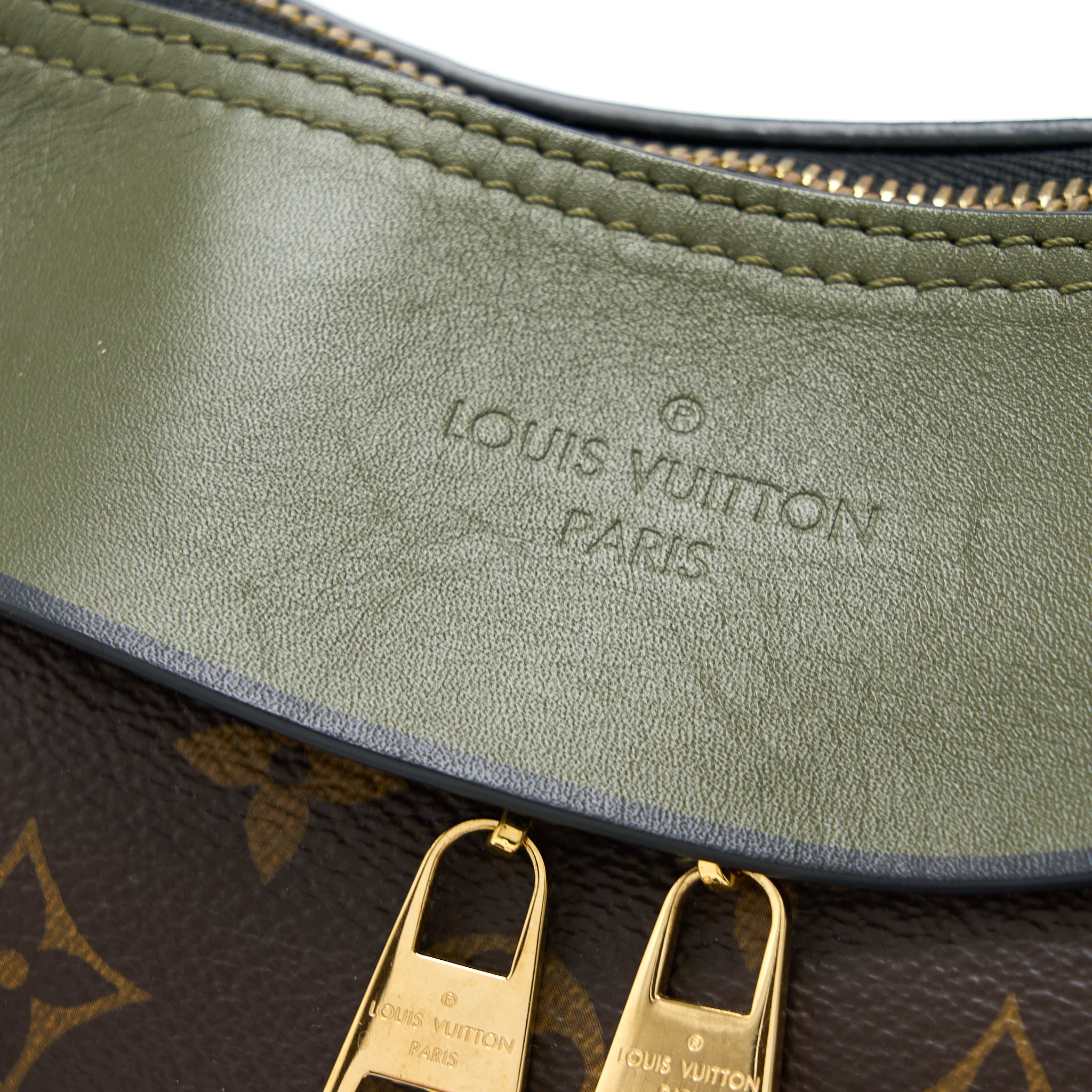 LOUIS VUITTON TUILERIES BAG MONOGRAM CANVAS GREEN/RED GHW
