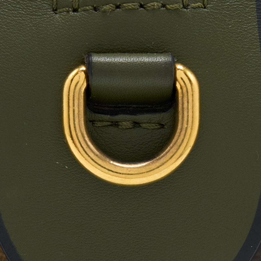 LOUIS VUITTON TUILERIES BAG MONOGRAM CANVAS GREEN/RED GHW