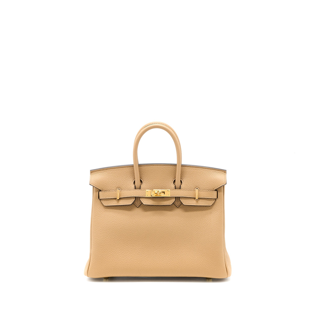 HERMES BIRKIN 25 TOGO 0M CHAI GHW