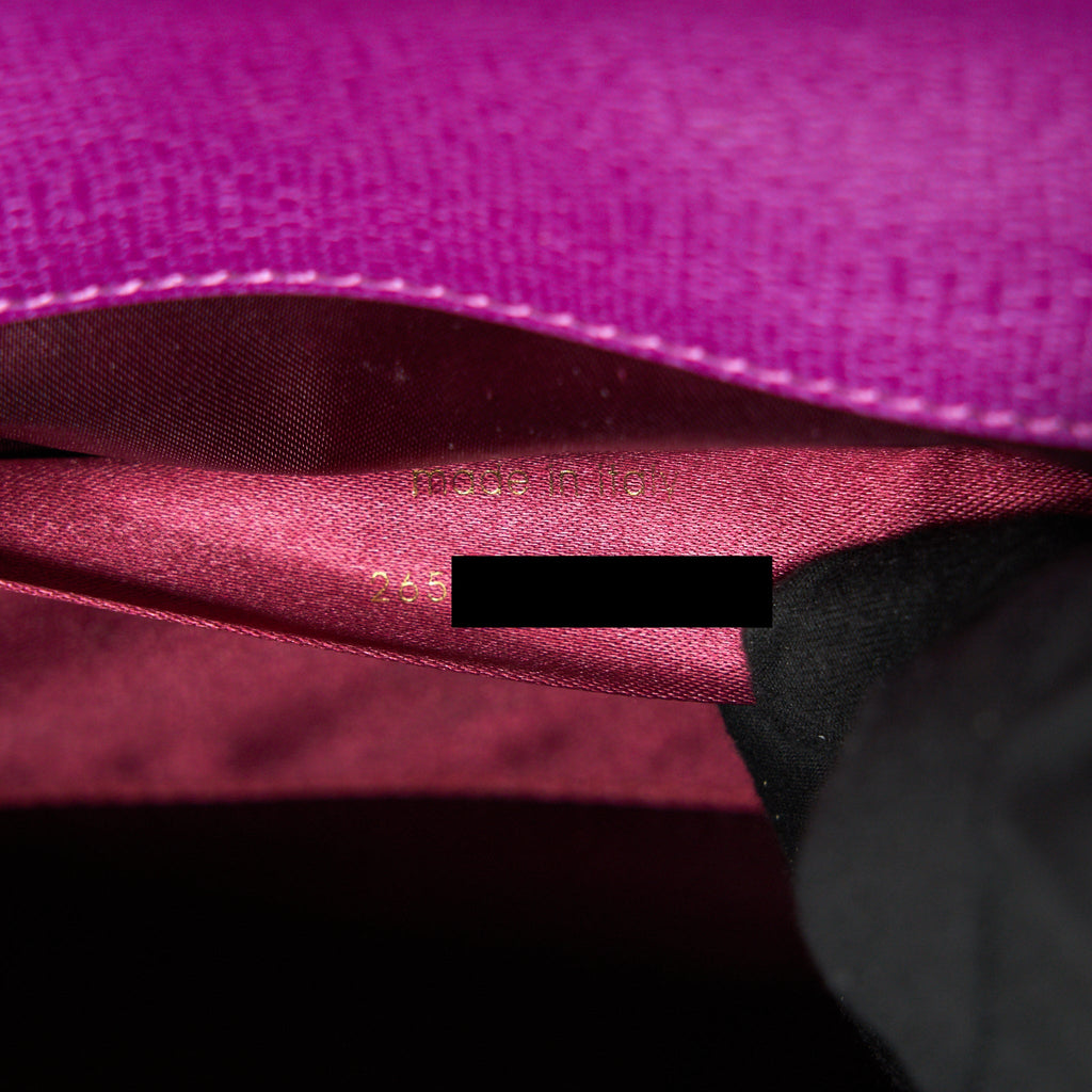 YSL Y CLUTCH PURPLE GHW