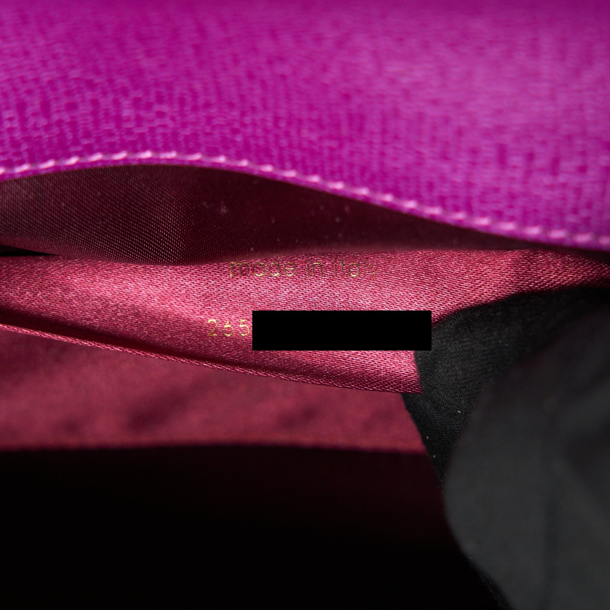 YSL Y CLUTCH PURPLE GHW