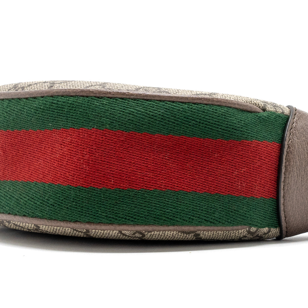 GUCCI OPHIDIA GG MINI BAG GG SUPREME CANVAS GHW