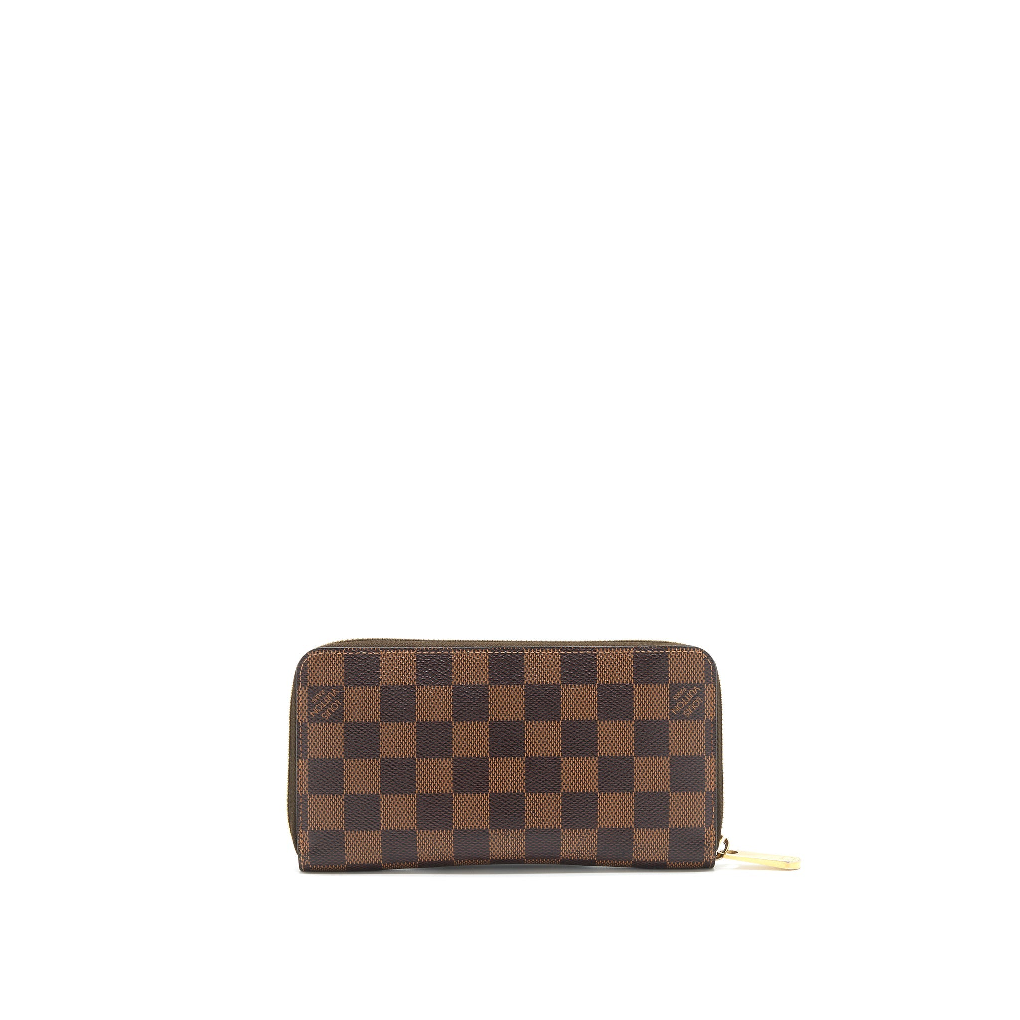 LOUIS VUITTON ZIPPY WALLET IN DAMIER EBENE