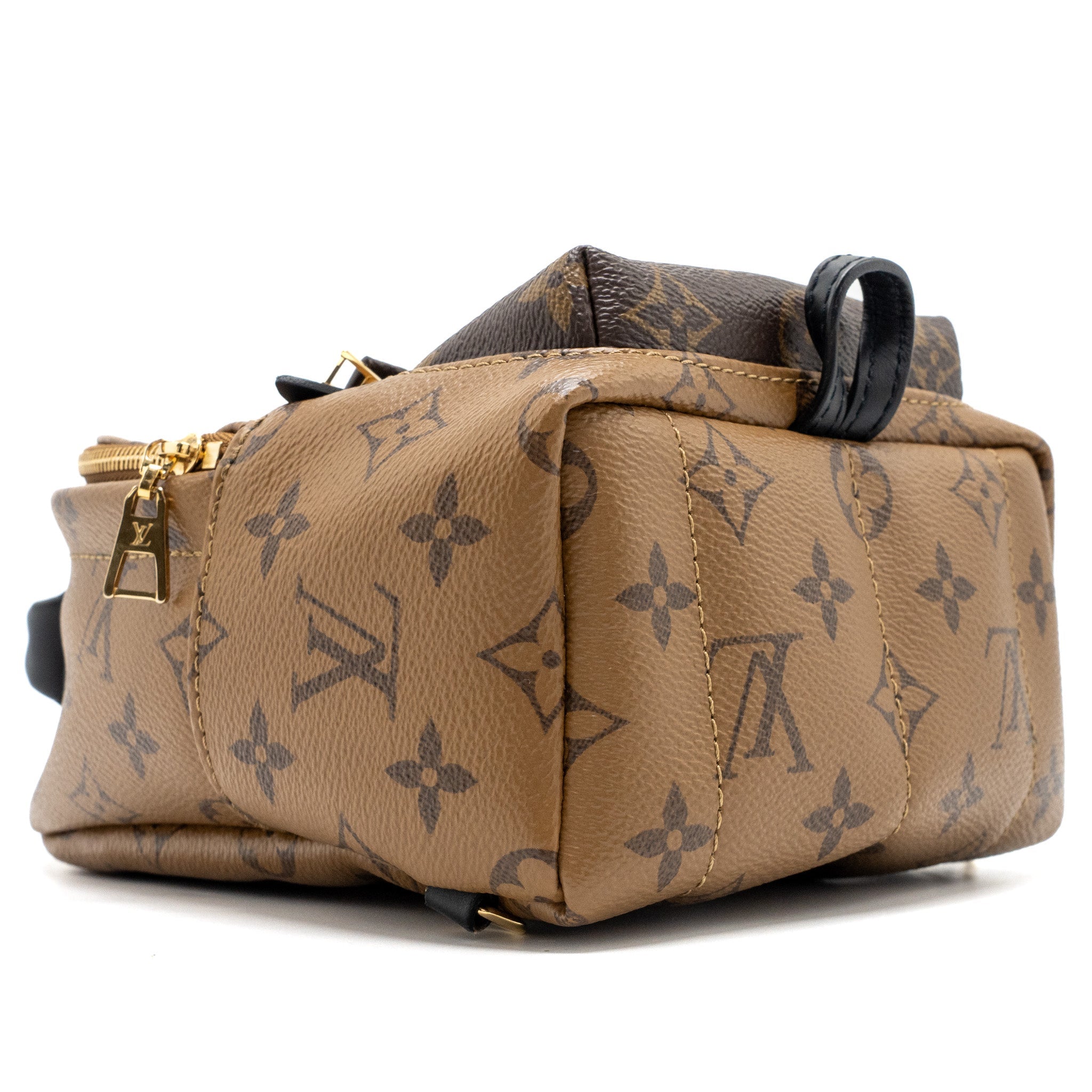 LOUIS VUITTON MINI PALM SPRING BACKPACK REVERSE MONOGRAM CANVAS GHW