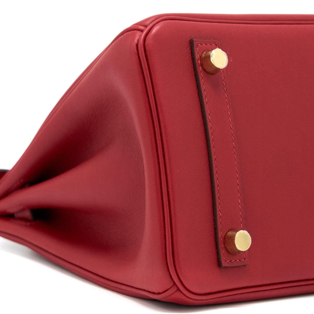HERMES BIRKIN 25 SWIFT RED GHW