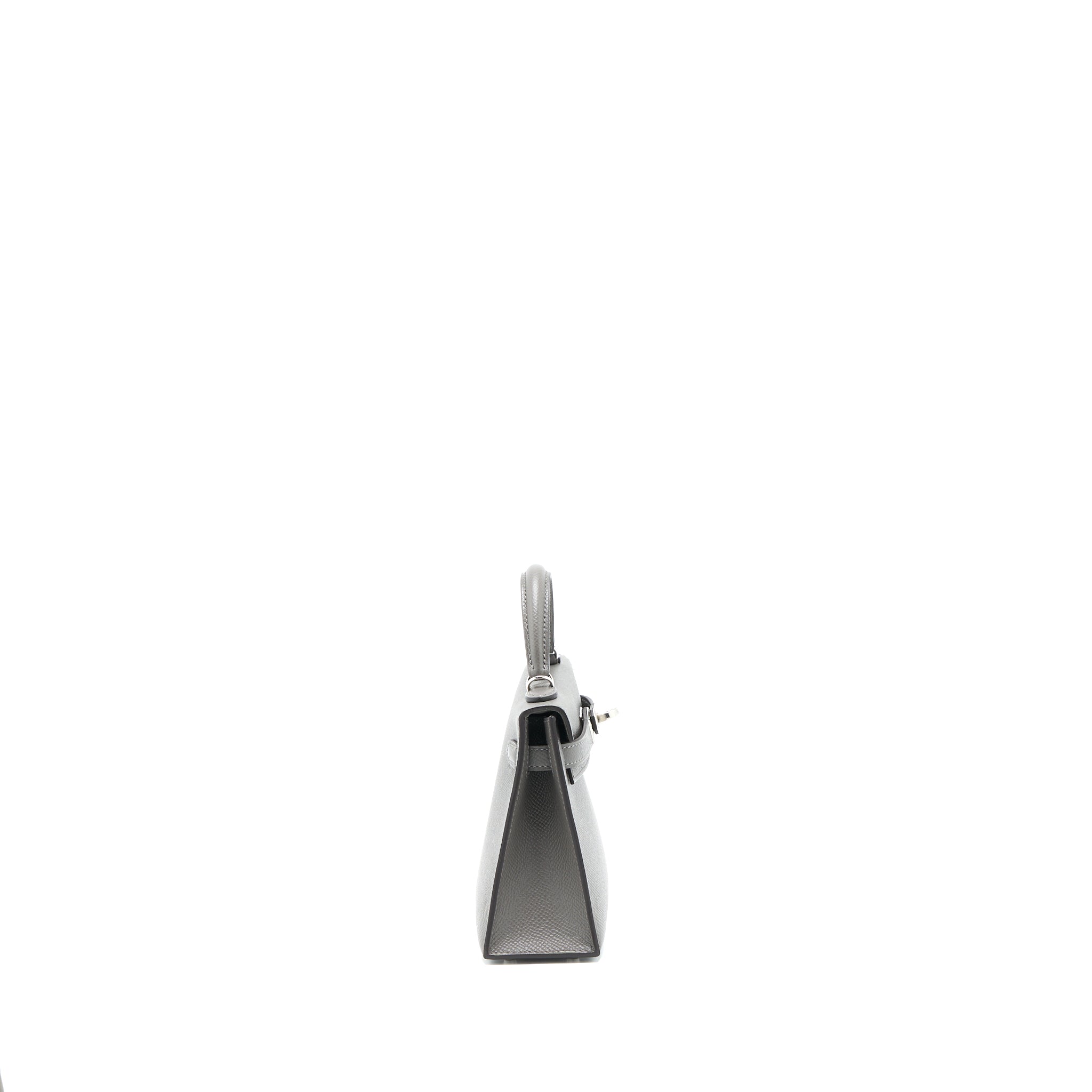 HERMES MINI KELLY II EPSOM 0L GRIS MEYER SHW