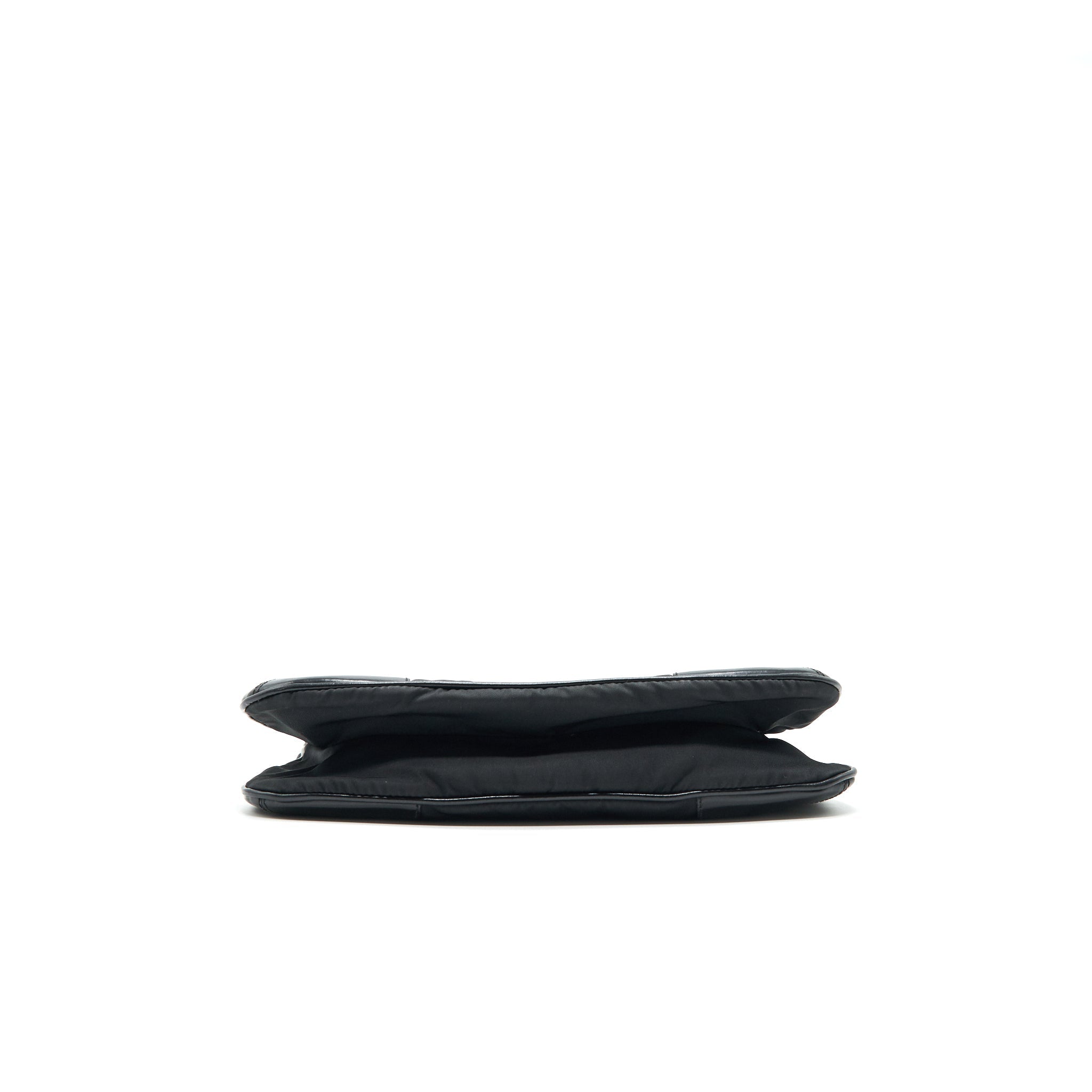 PRADA NYLON CROSSBODY BAG IN BLACK