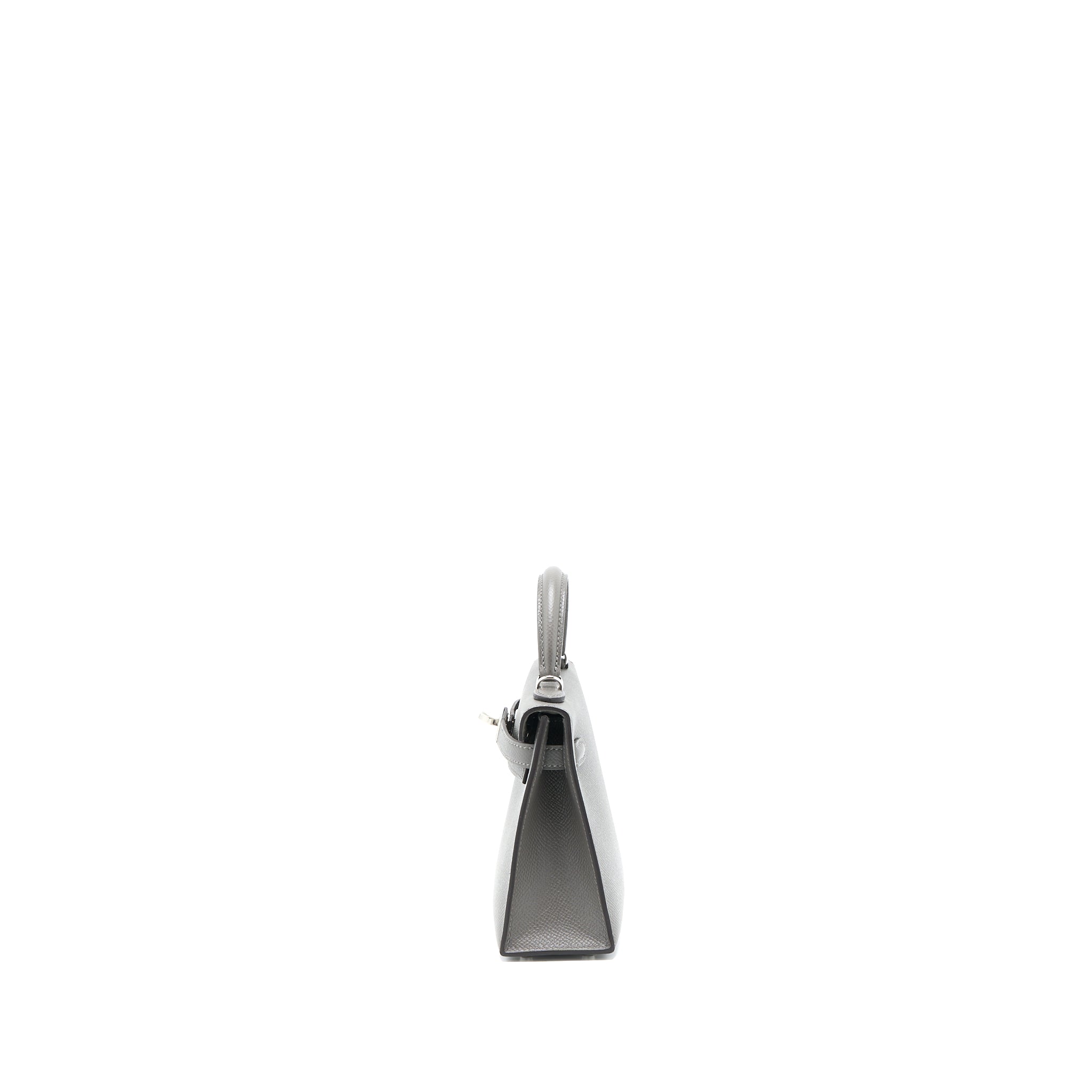 HERMES MINI KELLY II EPSOM 0L GRIS MEYER SHW