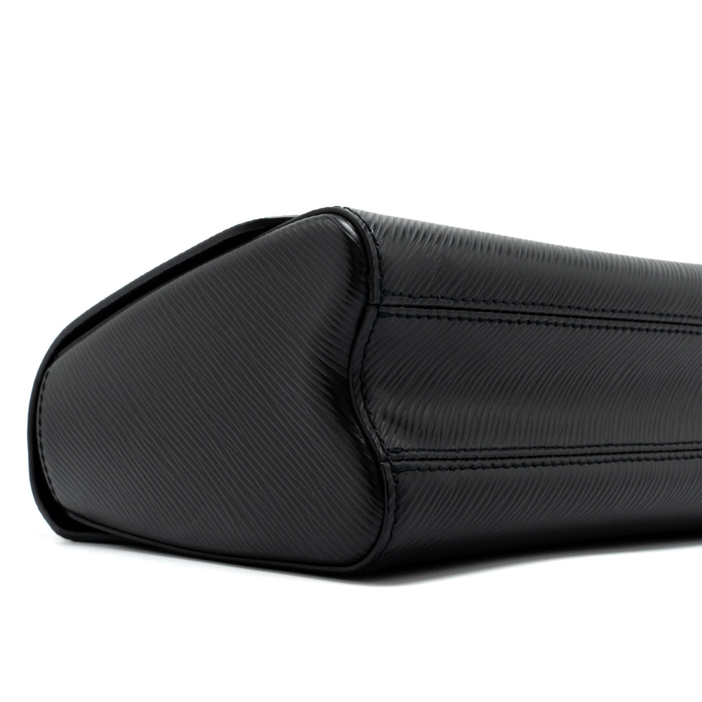 LOUIS VUITTON TWIST MM EPI BLACK GHW