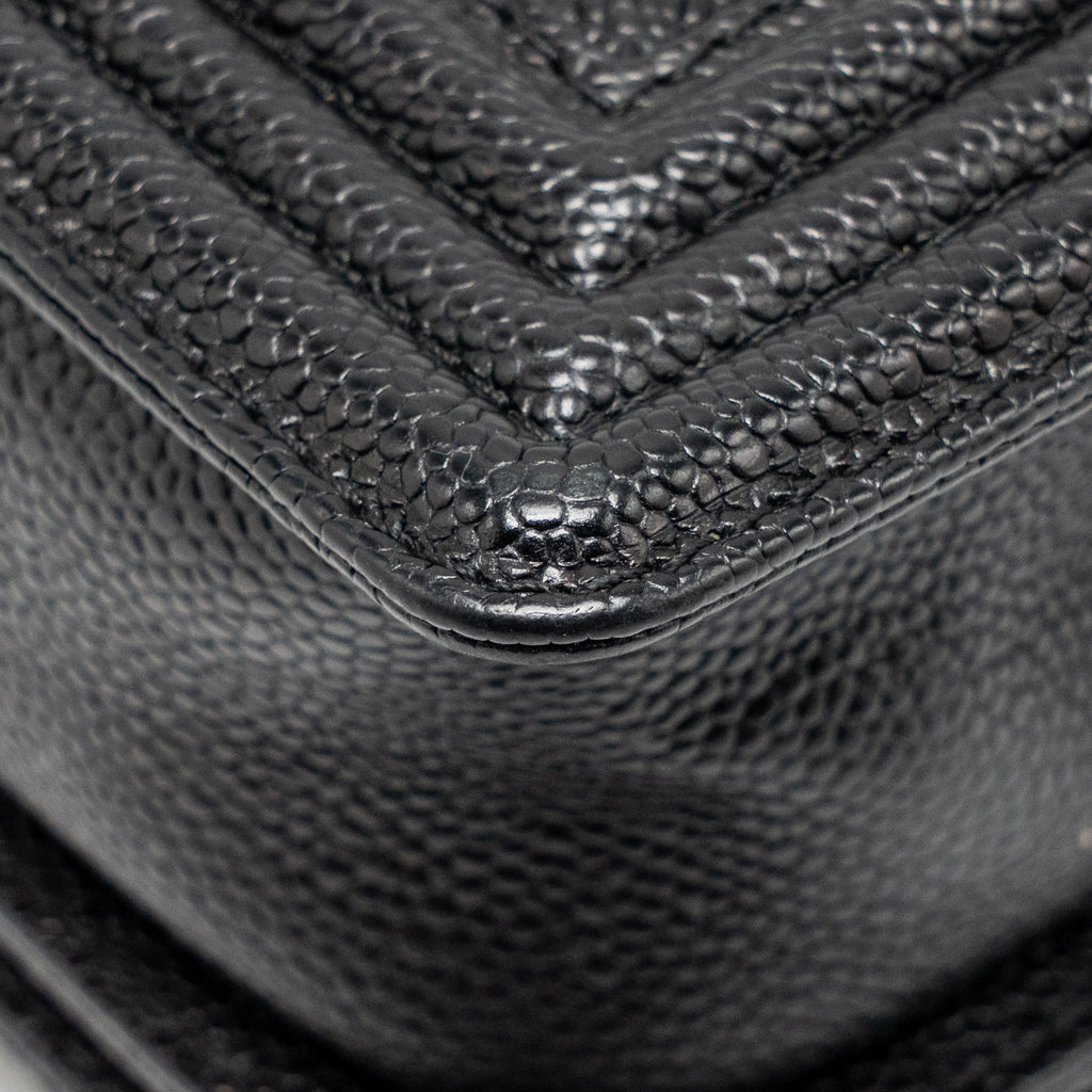 CHANEL SMALL BOY BAG GRAINED CALFSKIN BLACK GHW