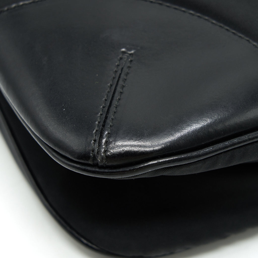 PRADA NYLON CROSSBODY BAG IN BLACK