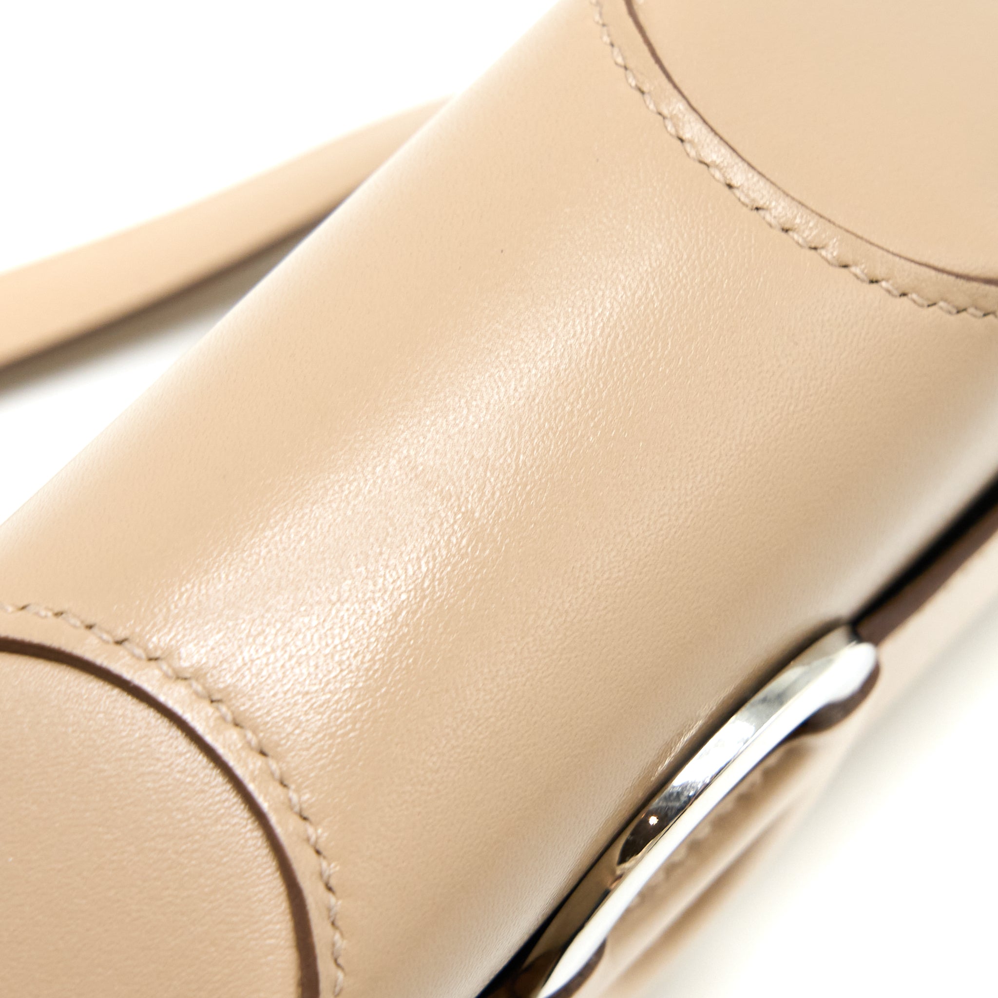 HERMES CHERCHE-MIDI SHOULDER BAG TADELAKT ARGILE SHW