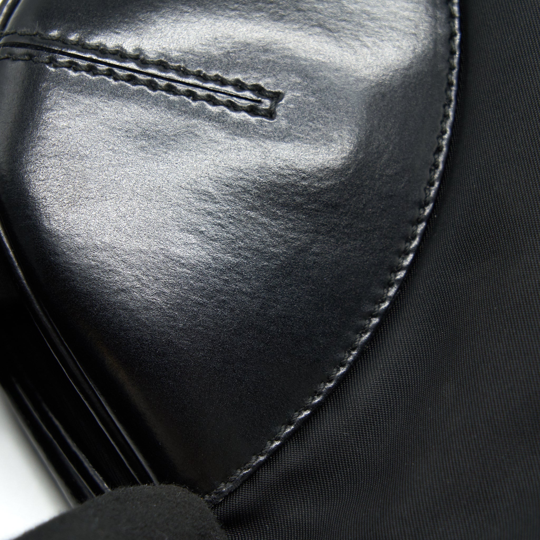 PRADA NYLON CROSSBODY BAG IN BLACK