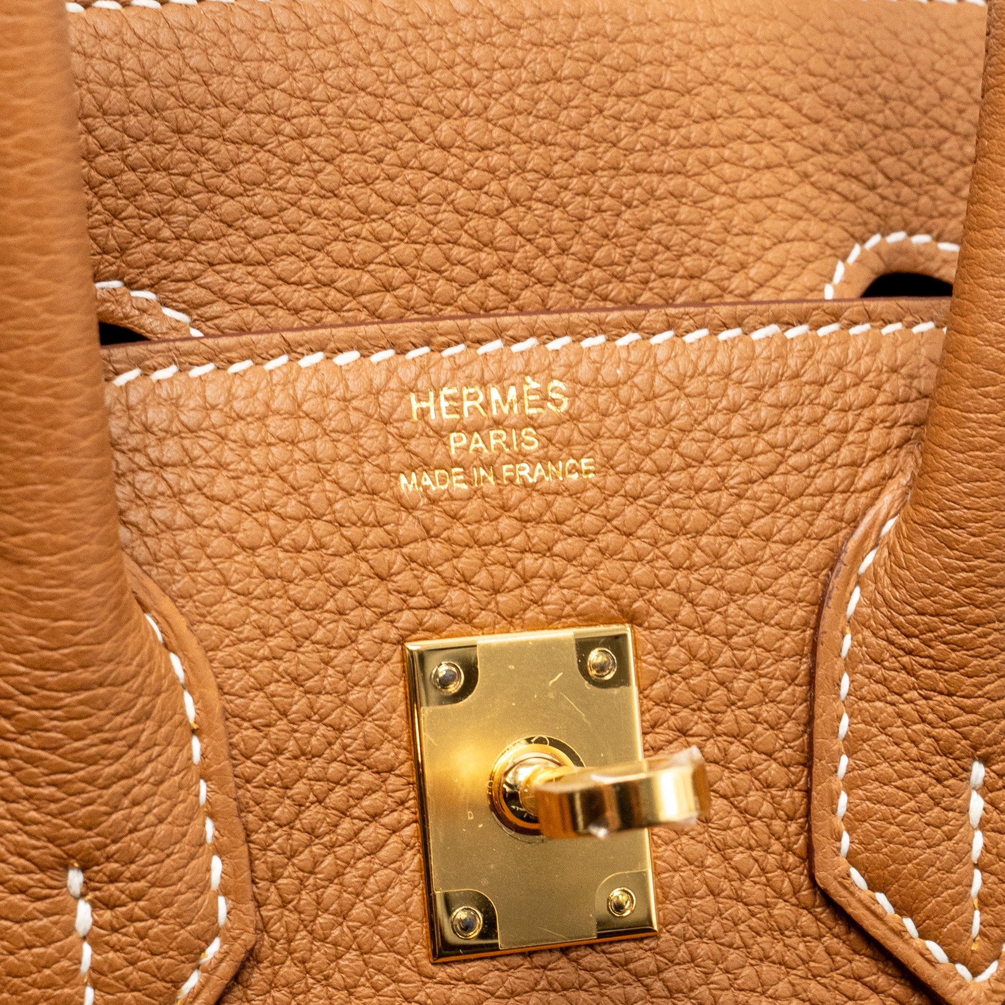 HERMES BIRKIN 25 TOGO GOLD GHW