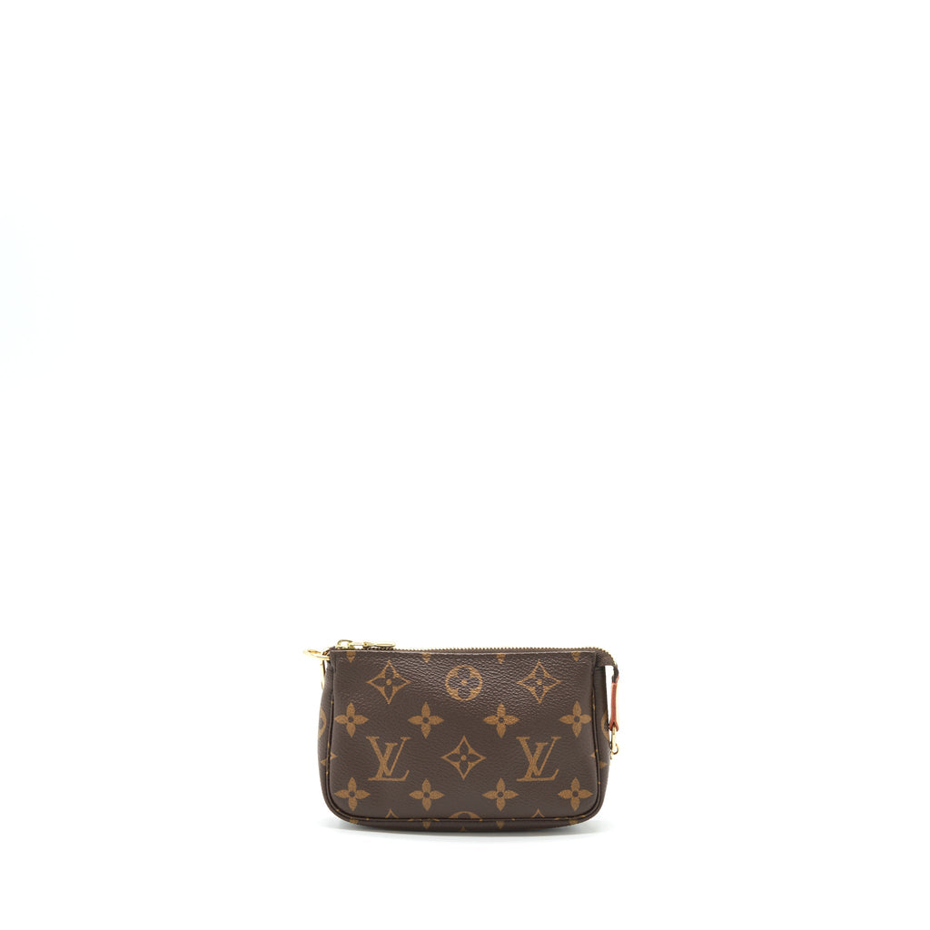 LOUIS VUITTON MINI POCHETTE MONOGRAM CANVAS GHW