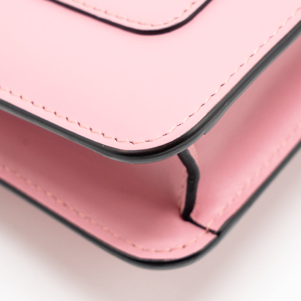 BVLGARI SERPENTI FOREVER CROSSBODY BAG CALFSKIN PINK LGHW