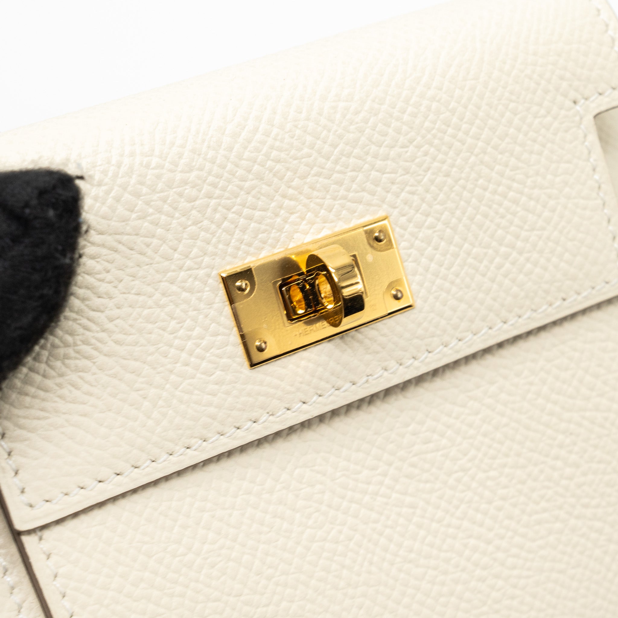 HERMES KELLY POCKET COMPACT WALLET EPSOM CRAIE GHW