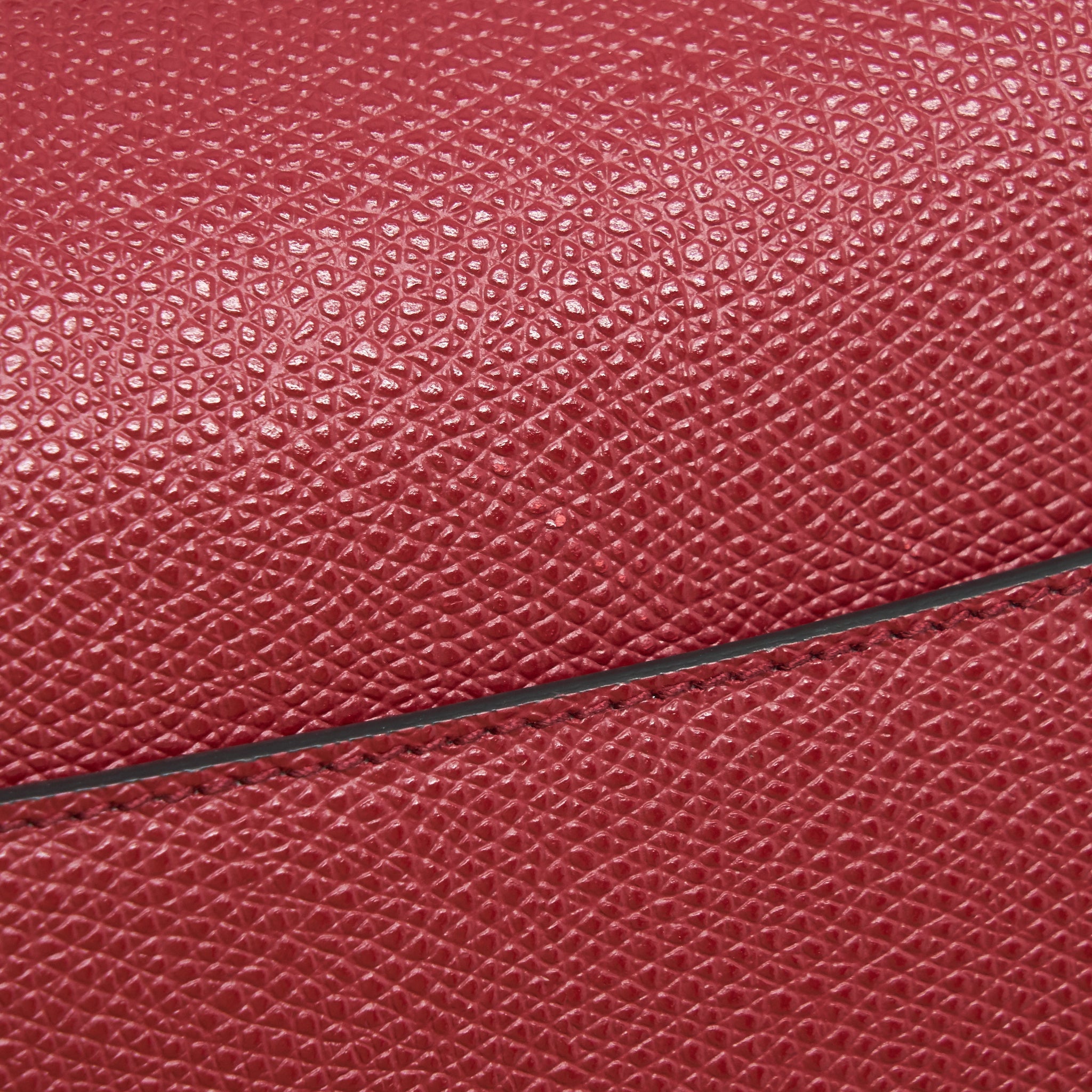 DIOR MEDIUM SADDLE BAG GRAINED CALFSKIN RED GHW