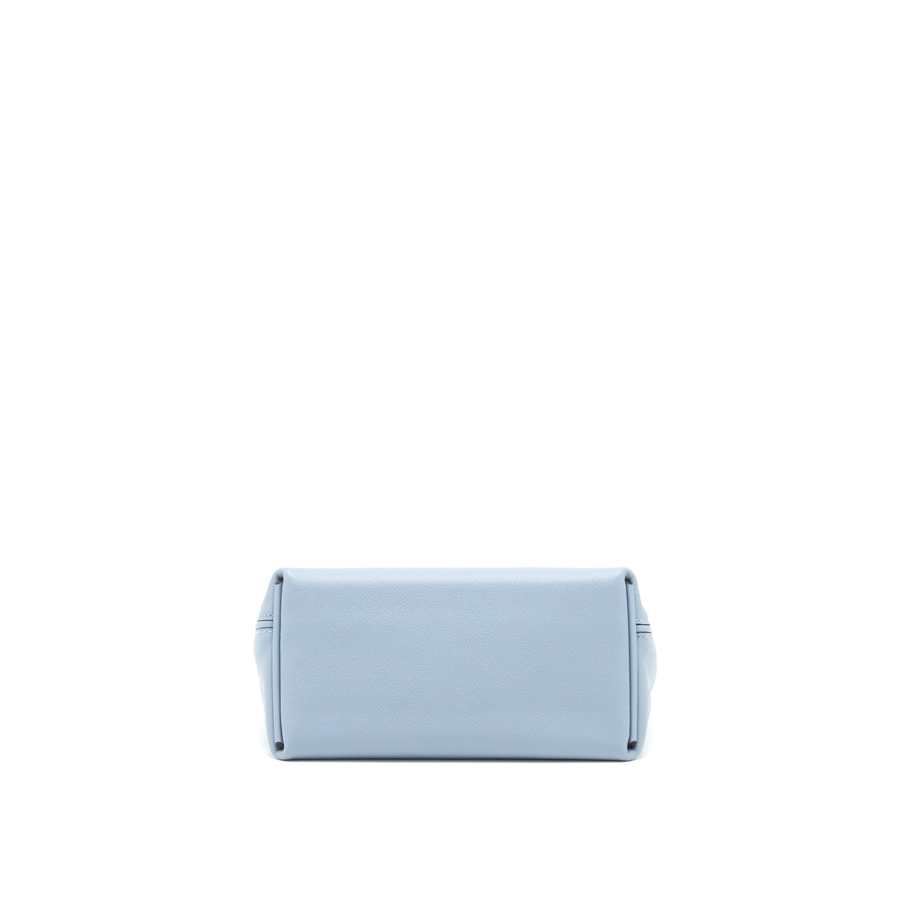 HERMES MINI 24/24 2424-21 BAG SWIFT/ EVERCOLOR BLUE LINE SHW