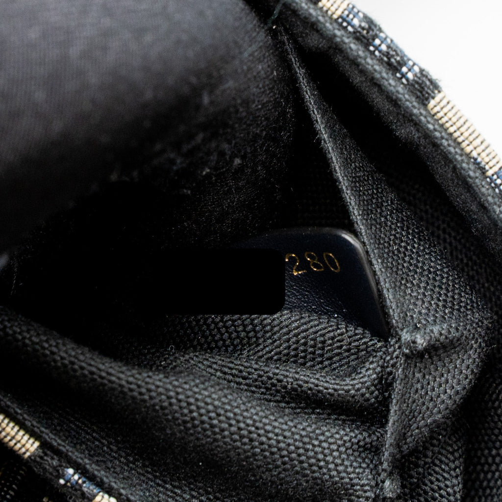 DIOR 30 MONTAIGNE BOX BAG BLUE DIOR OBLIQUE JACQUARD GHW