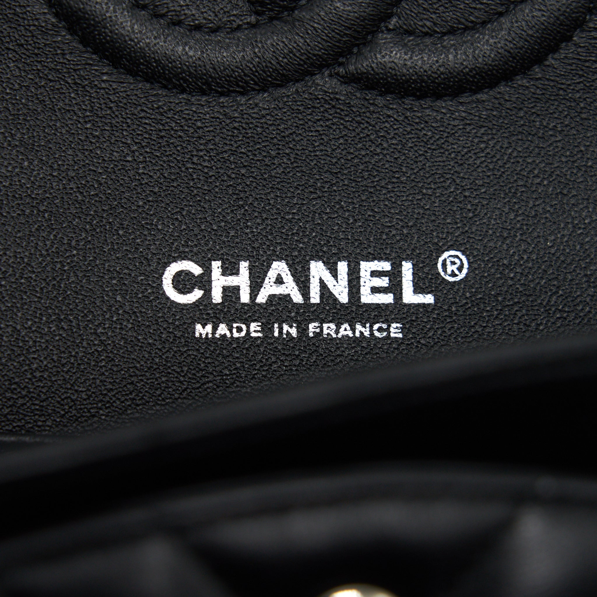 CHANEL CHEVRON MEDIUM CLASSIC DOUBLE FLAP BAG SO BLACK
