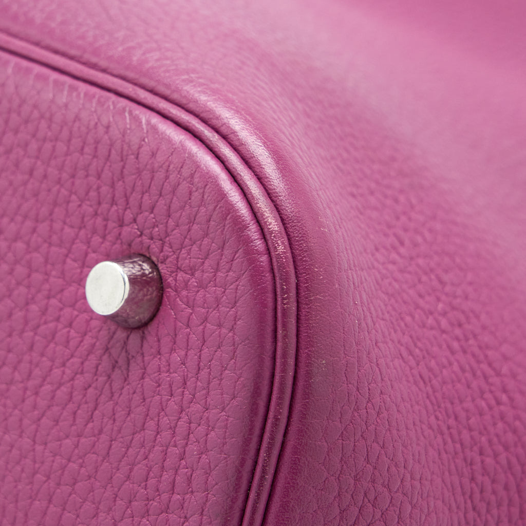 HERMES PICOTIN 26 LOCK BAG CLEMENCE PURPLE SHW