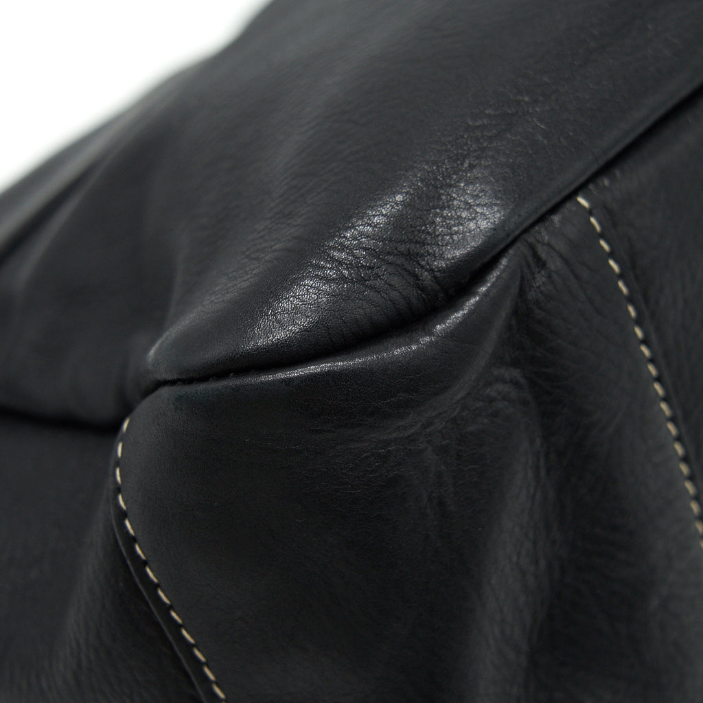 PRADA LONG SHOULDER BAG IN BLACK SHW