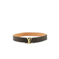 LOUIS VUITTON SIZE 95 BELT MONOGRAM GHW