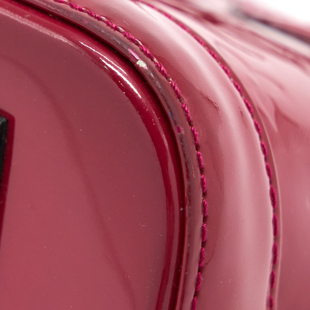 LOUIS VUITTON ALMA BB PATENT INDIAN ROSE GHW