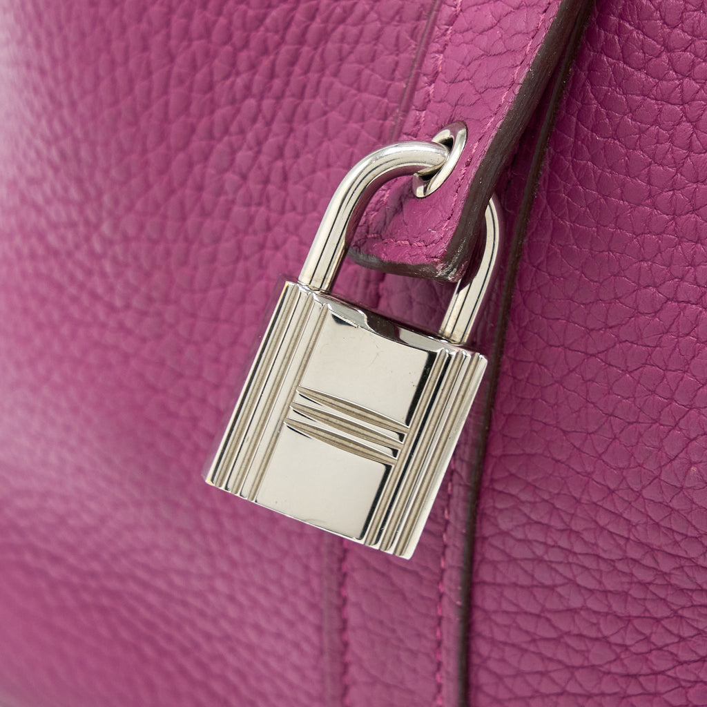 HERMES PICOTIN 26 LOCK BAG CLEMENCE PURPLE SHW