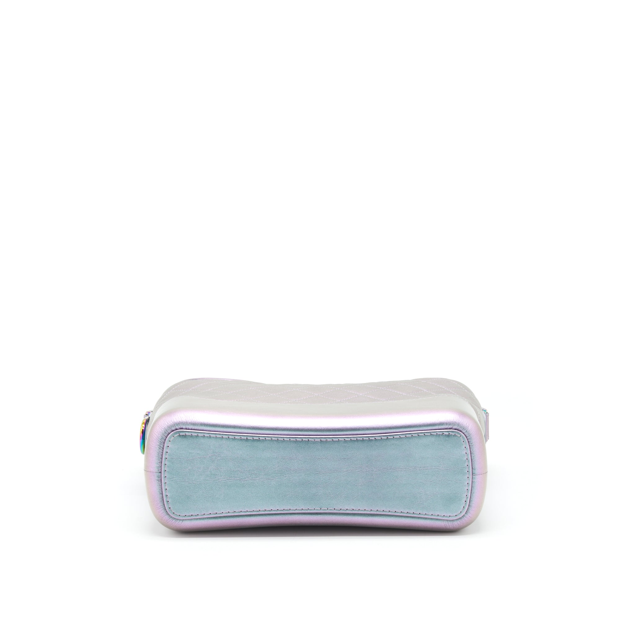 CHANEL LARGE GABRIELLE HOBO LAMBSKIN/CALFSKIN IRIDESCENT PURPLE RAINBOW COLOUR MULTICOLOUR HARDWARE