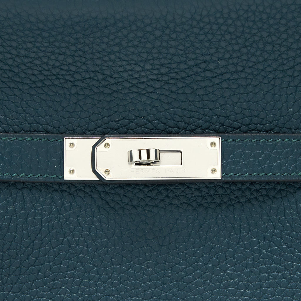 HERMES JYPSTERE 28 CLEMENCE VERT CYPRES SHW