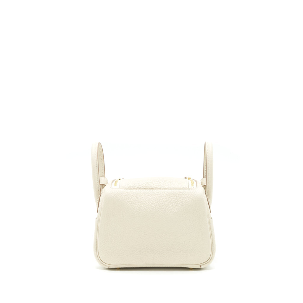 HERMES MINI LINDY CLEMENCE CRAIE GHW