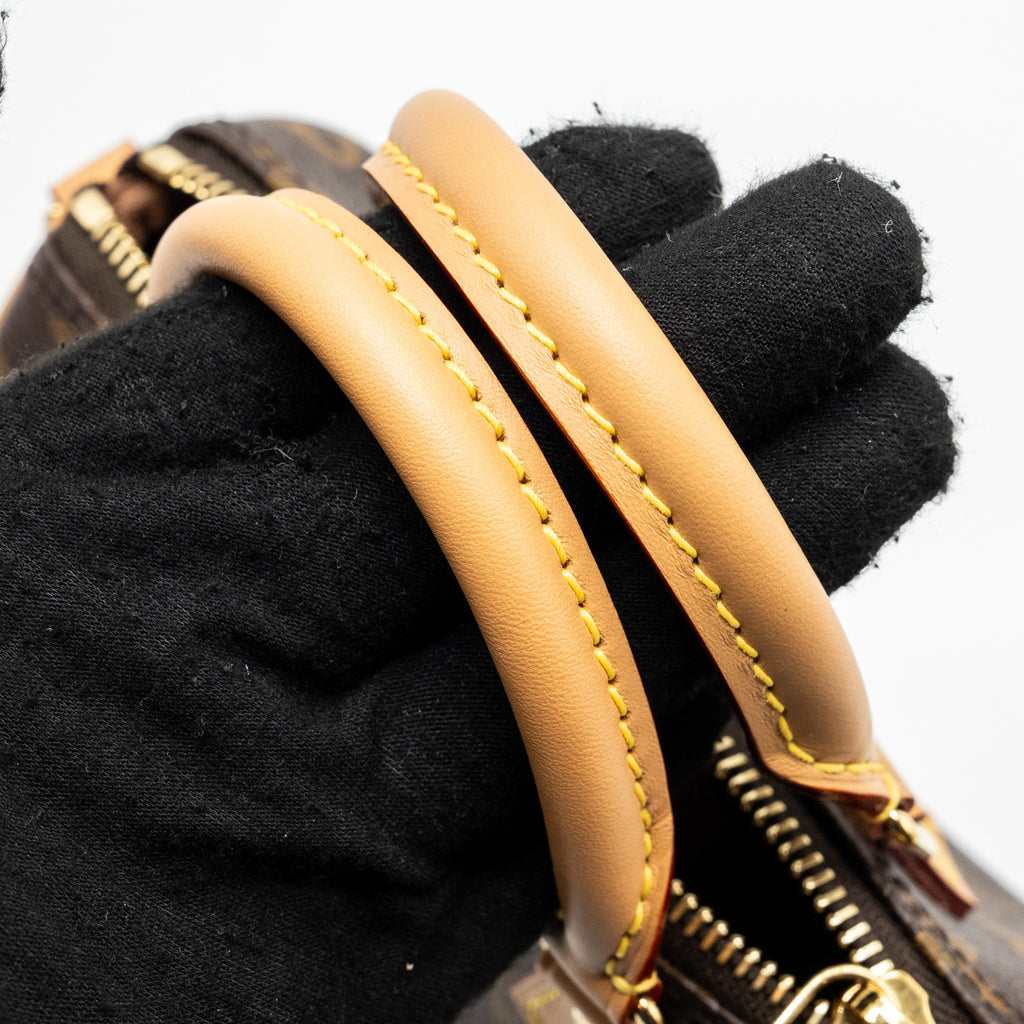 LOUIS VUITTON NANO SPEEDY MONOGRAM CANVAS GHW