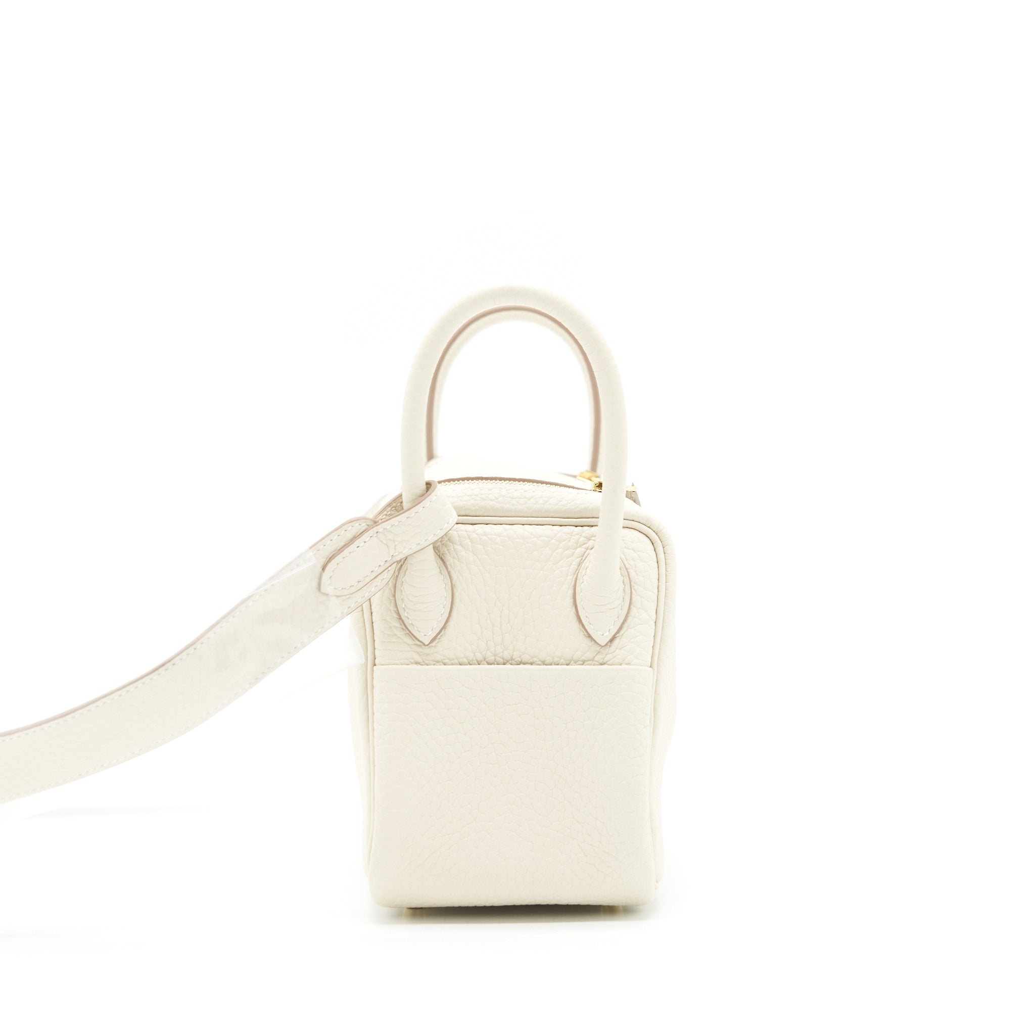 HERMES MINI LINDY CLEMENCE CRAIE GHW